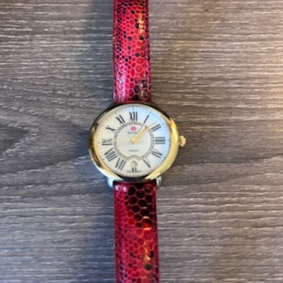 NWT MICHELE Serein Mid Two-Tone Diamond Watch - Picture 6 of 10